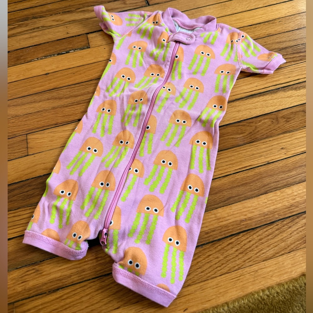 HannaAndersson Jellyfish shortie PJs